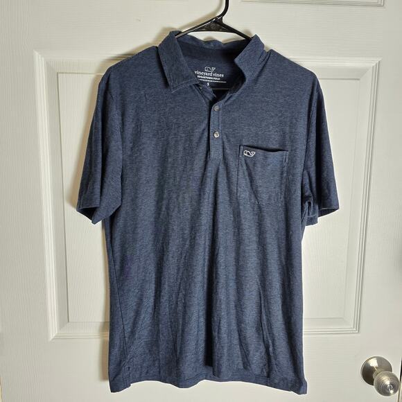 Vinyard Vines Edgartown Polo Blue Men's S - Picture 1 of 7